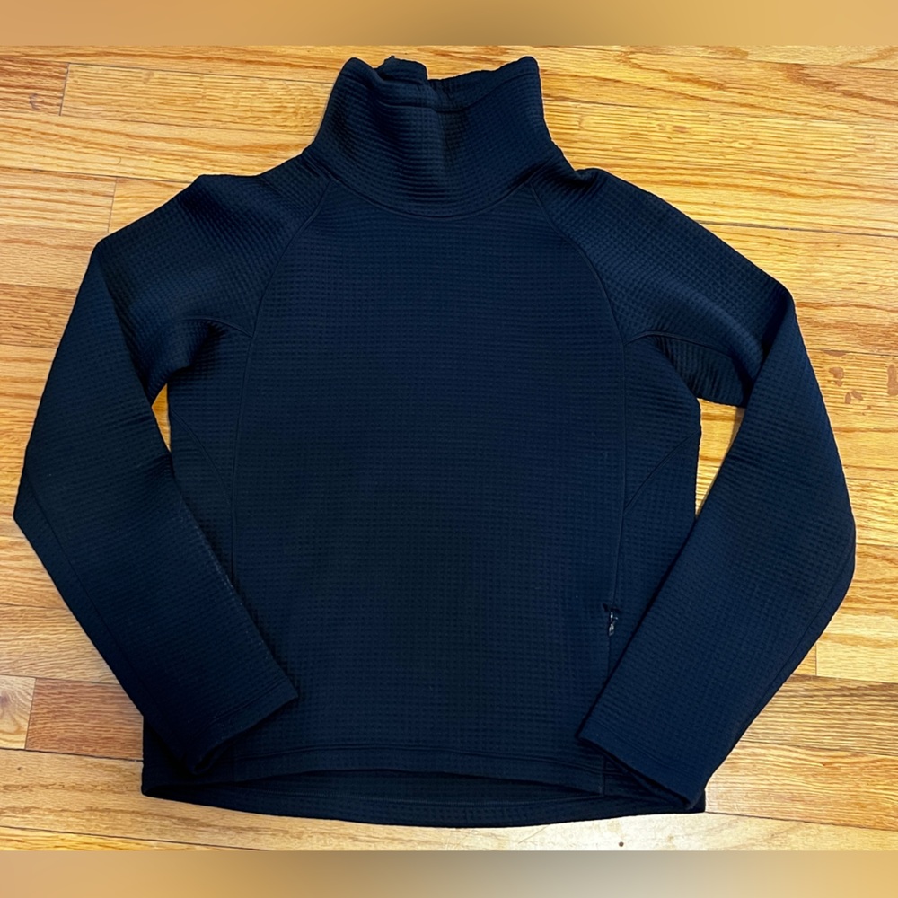 Lululemon waffle knit funnel sweater